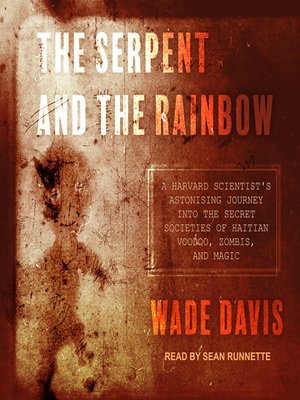 The Serpent and the Rainbow - Audiobook